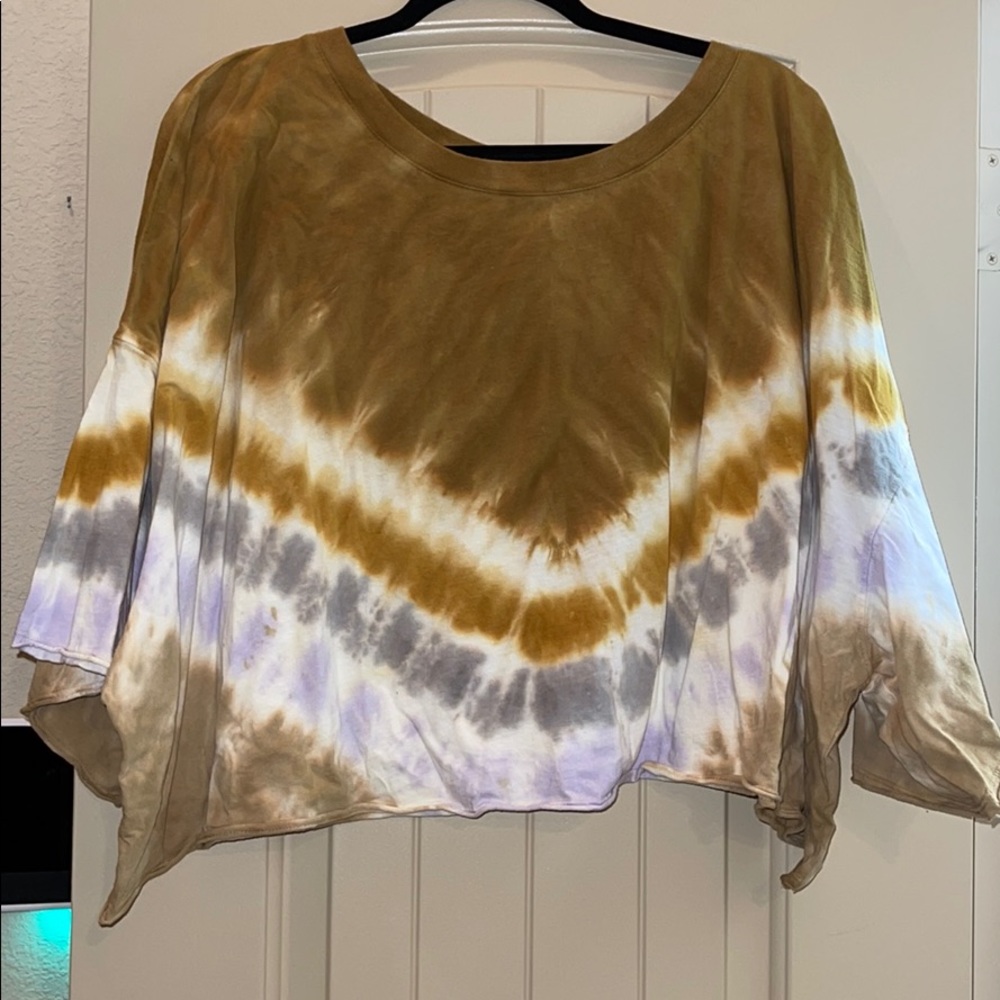 Tye Dye Wild Fable 4X Crop Top
